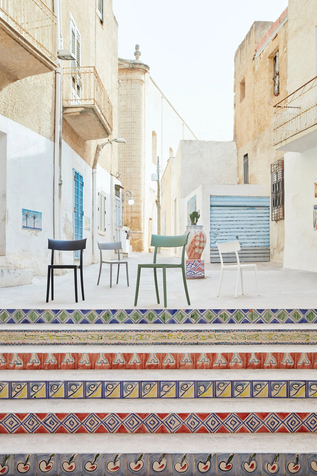 Set 2 Sedie Kartell Catwalk – Colore Bianco | Philippe Starck