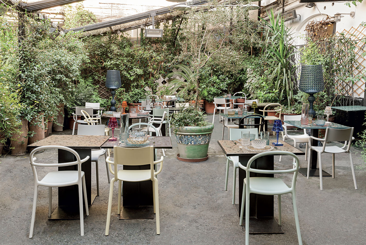 4 Sedie Kartell Generic A – Edizione Unica (1 per colore)